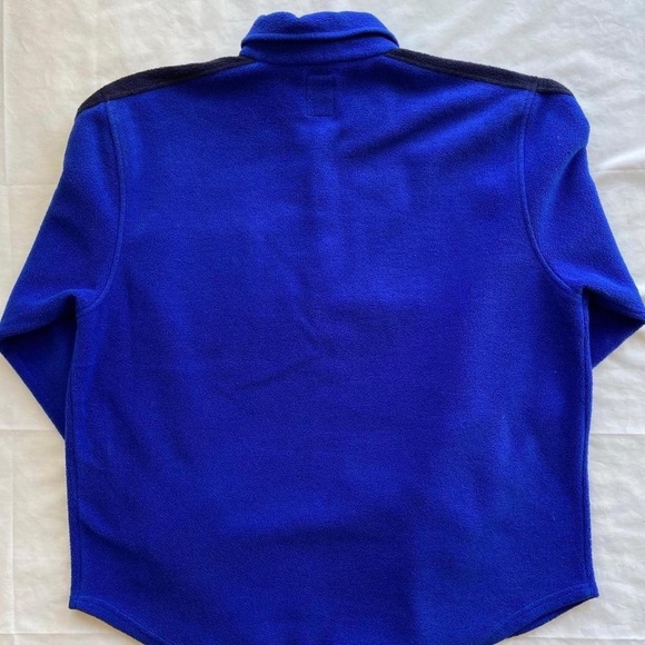 Blue and black fleece vintage Gap button-up - Picture 2 of 4